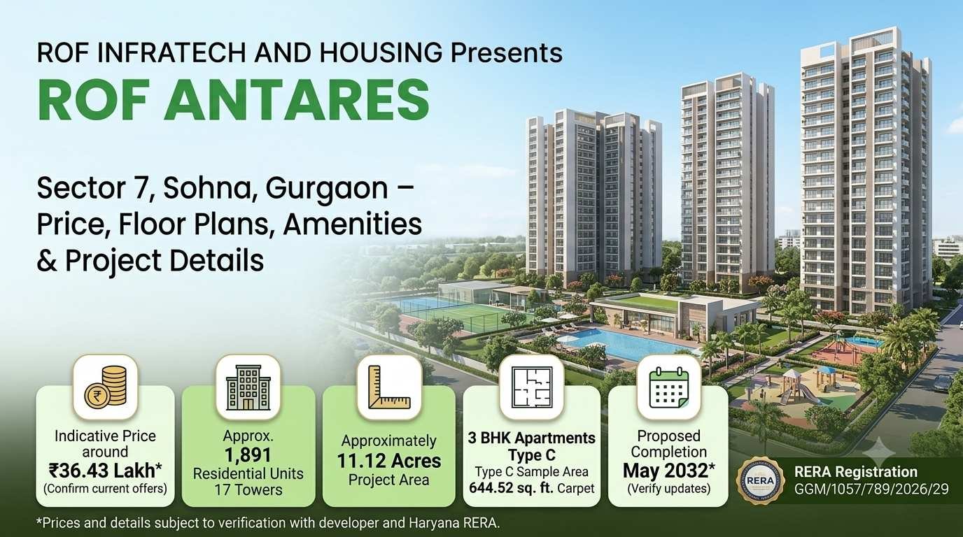 ROF Antares Sohna Sector 7 Gurgaon